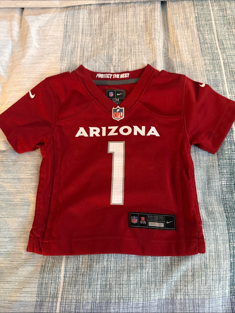 Nike Arizona Cardinals Toddler Jersey in Cardinal Red